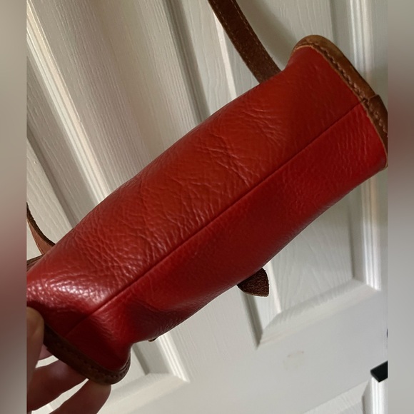 Madewell Small Crossbody Red Leather Purse Rectangle Minimalist Simple - Picture 14 of 15